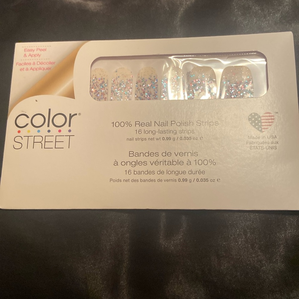 Color Street New In Package Nail Polish Strips - Less Bitter, More Glitter